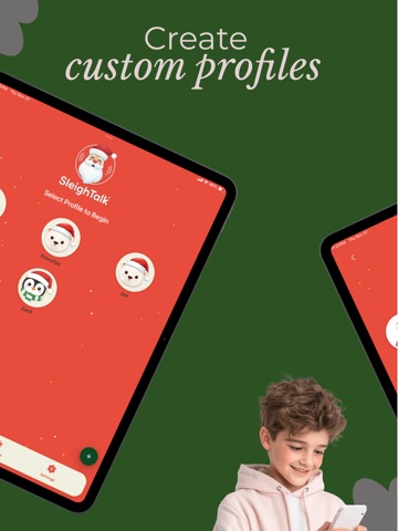 SleighTalk: Call Santa iPad screenshot