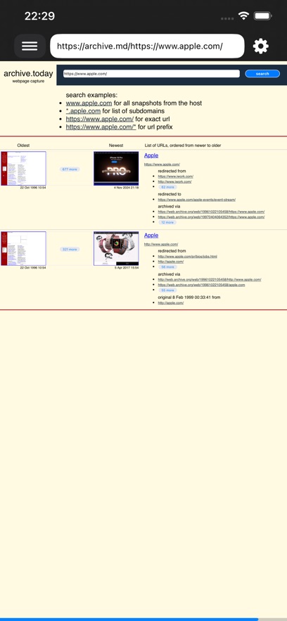 Cached View