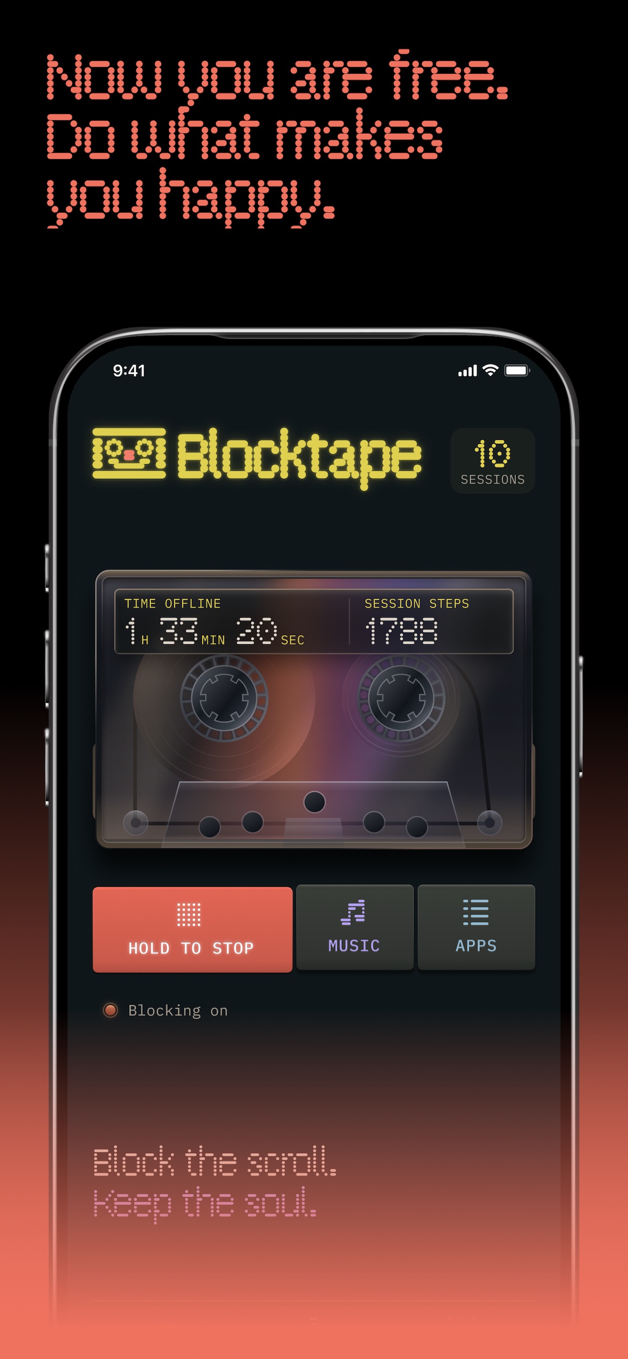 Screenshot 2 of Blocktape: Retro App Blocker