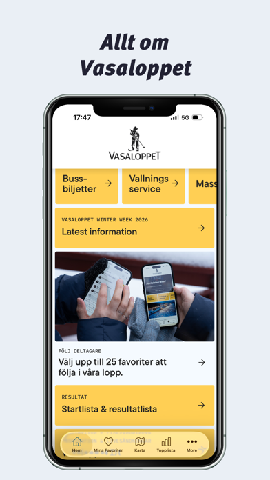 Appen Den officiella Vasaloppsappen screenshot 4