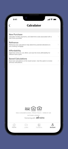 Arkansas Federal Mortgage iPhone screenshot