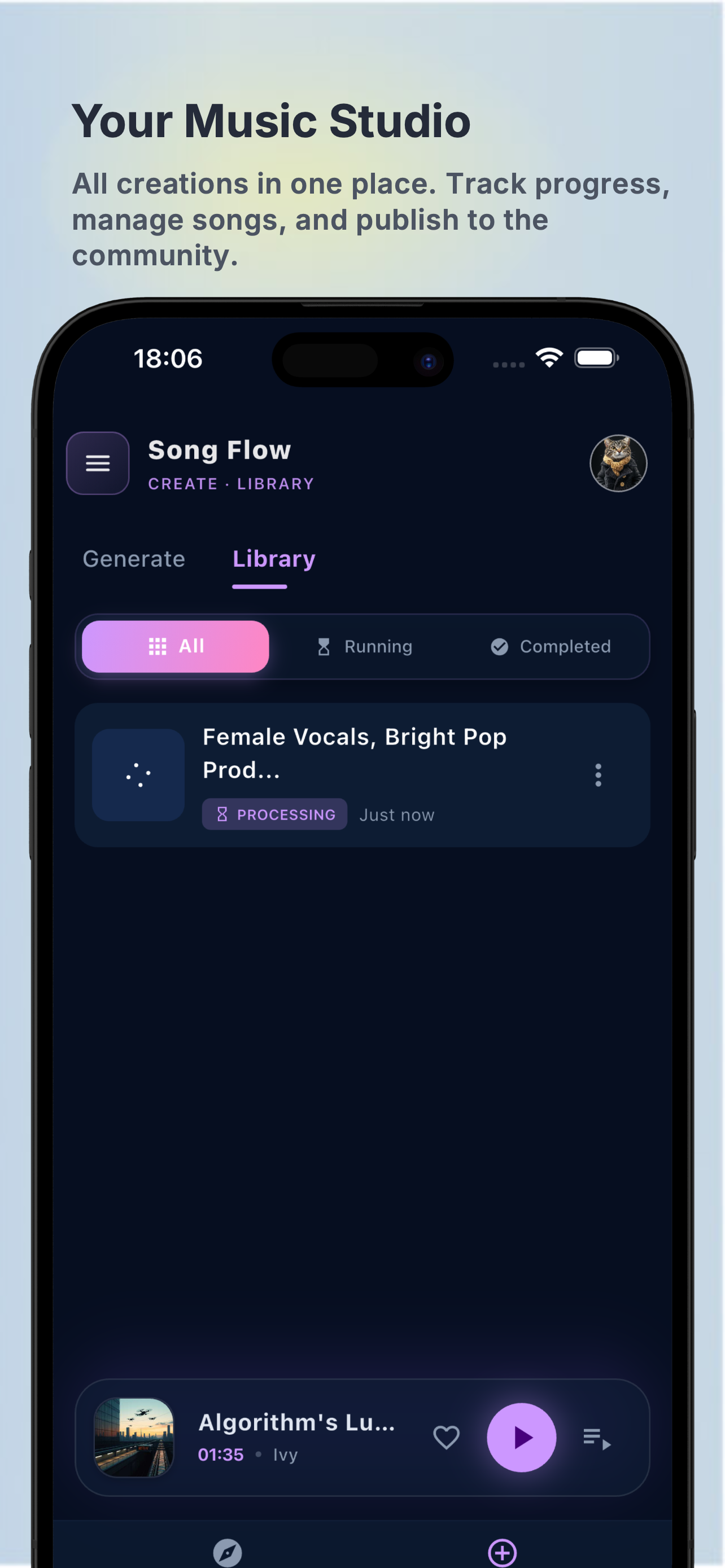 Song Flow: AI Music Creator