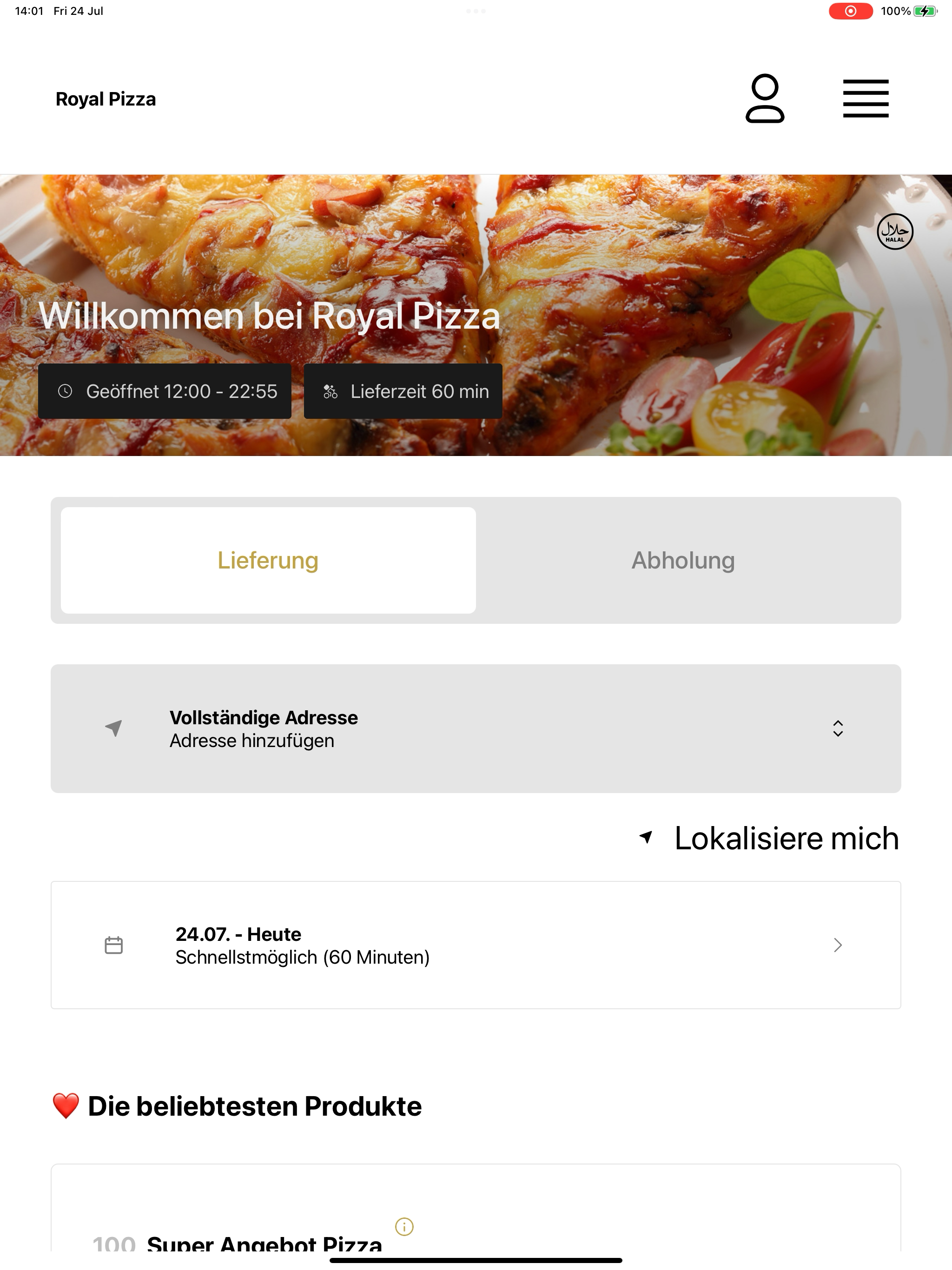 Royal Pizza Heilbronn screenshot 13