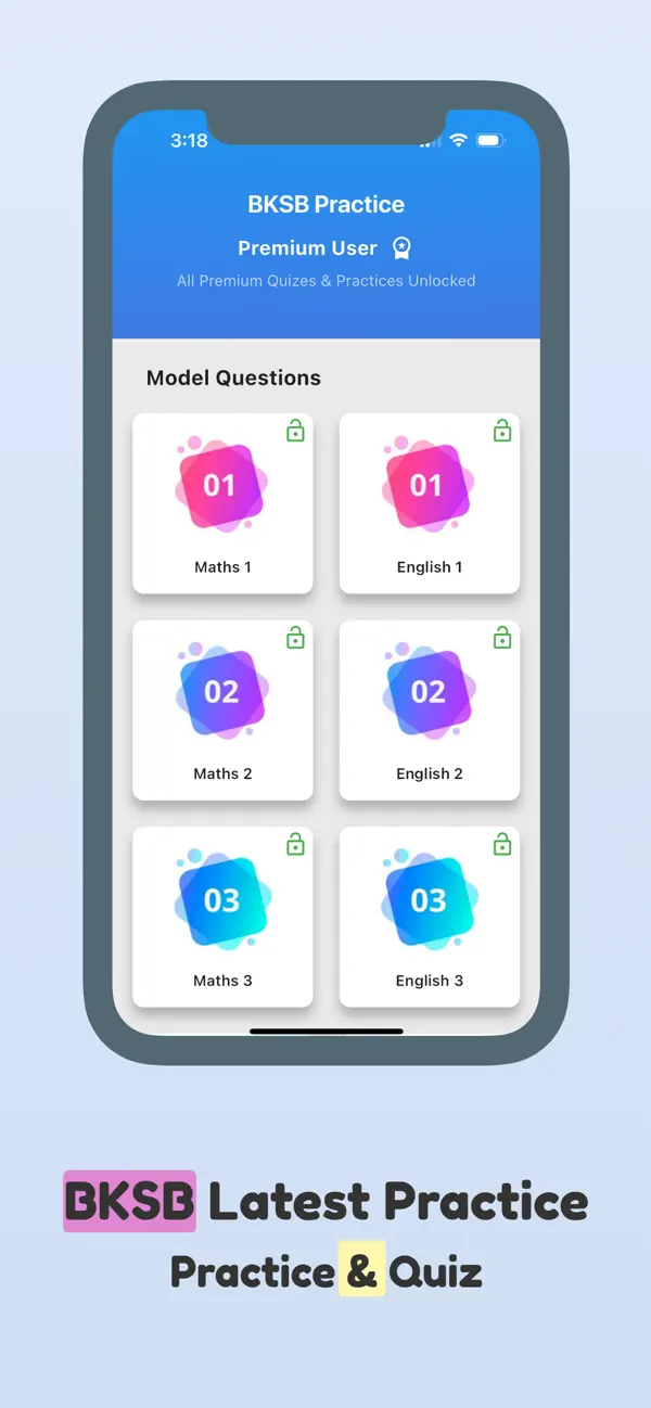 Screenshot #1 pour BKSB Practice Test 2025