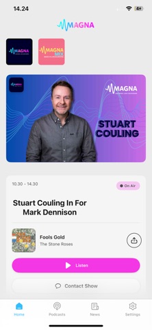 Magna Radio iPhone screenshot