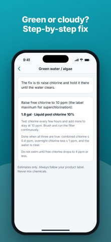 Pool Chemistry: Poolora screenshot 5
