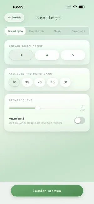 Atemprotokoll screenshot 1
