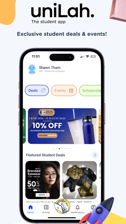 UniLah - Student Lifestyle App screenshot-4