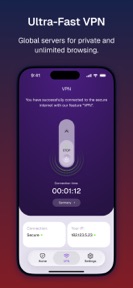 Cybrix - VPN & Security App screenshot