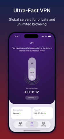 Cybrix - VPN & Security App Screenshot 3 of 6