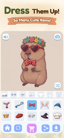 Animal Styler: Dress Up Game iPhone screenshot