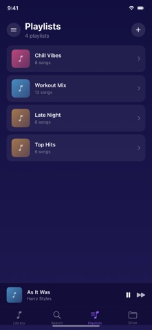 Cloud Music Player — BeeStudio Screenshot 3 of 5