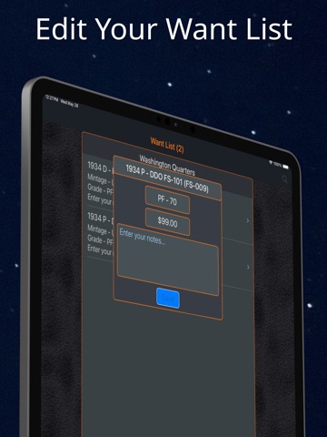 Washington Quarter iPad screenshot