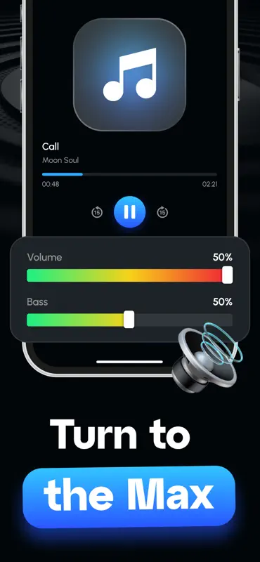Aumentar Volume & Bass App screenshot 2 of 4