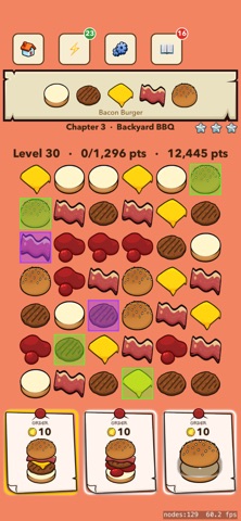 BurgerHero: Puzzle Kitchen Screenshot 3 of 7