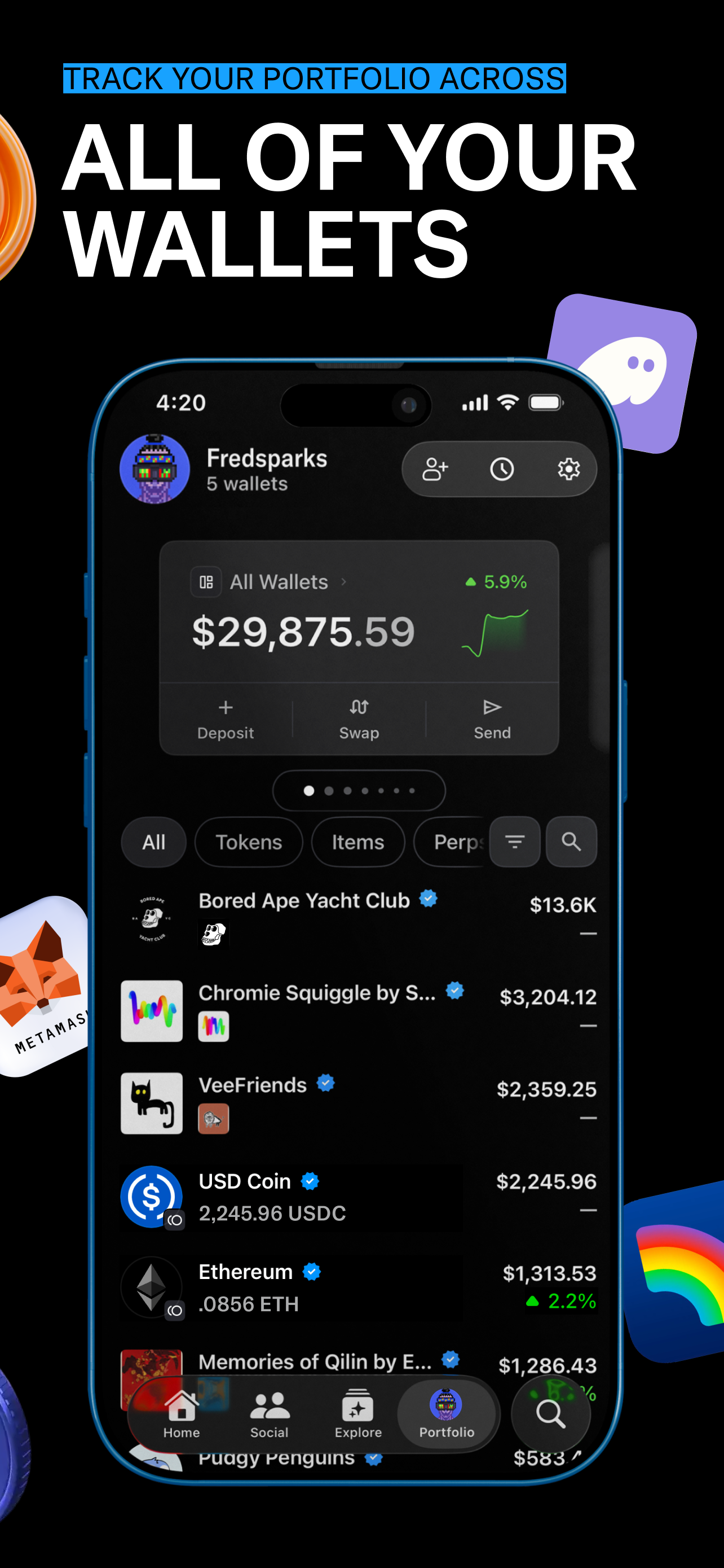 OpenSea: Trade Crypto & NFTs screenshot 7
