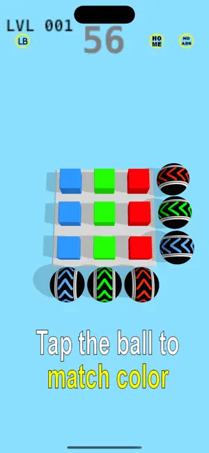 Ball Roller - Color Match Game screenshot 1