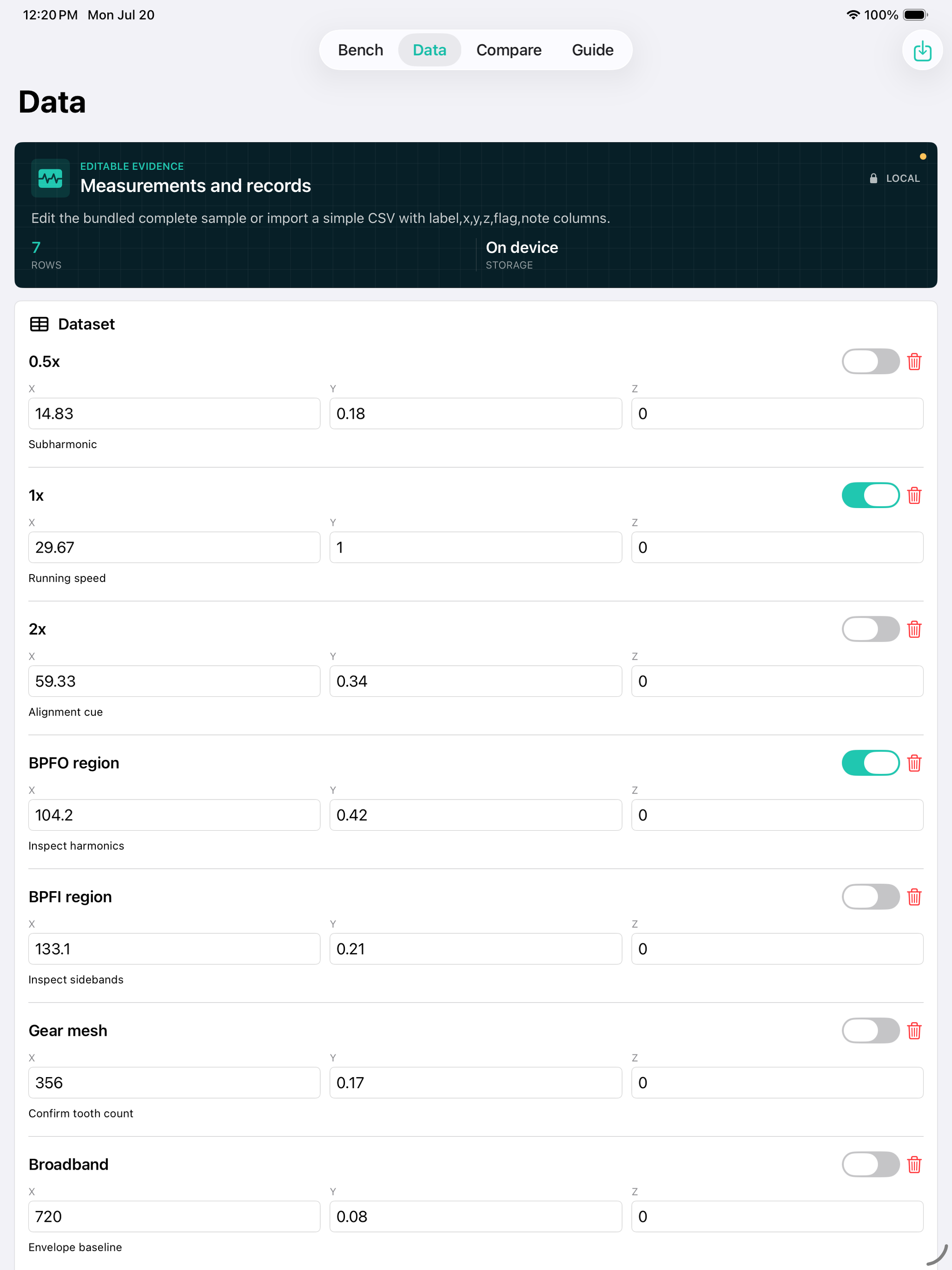 Tremorbit: Vibration Lab iPad screenshot 2 of 4