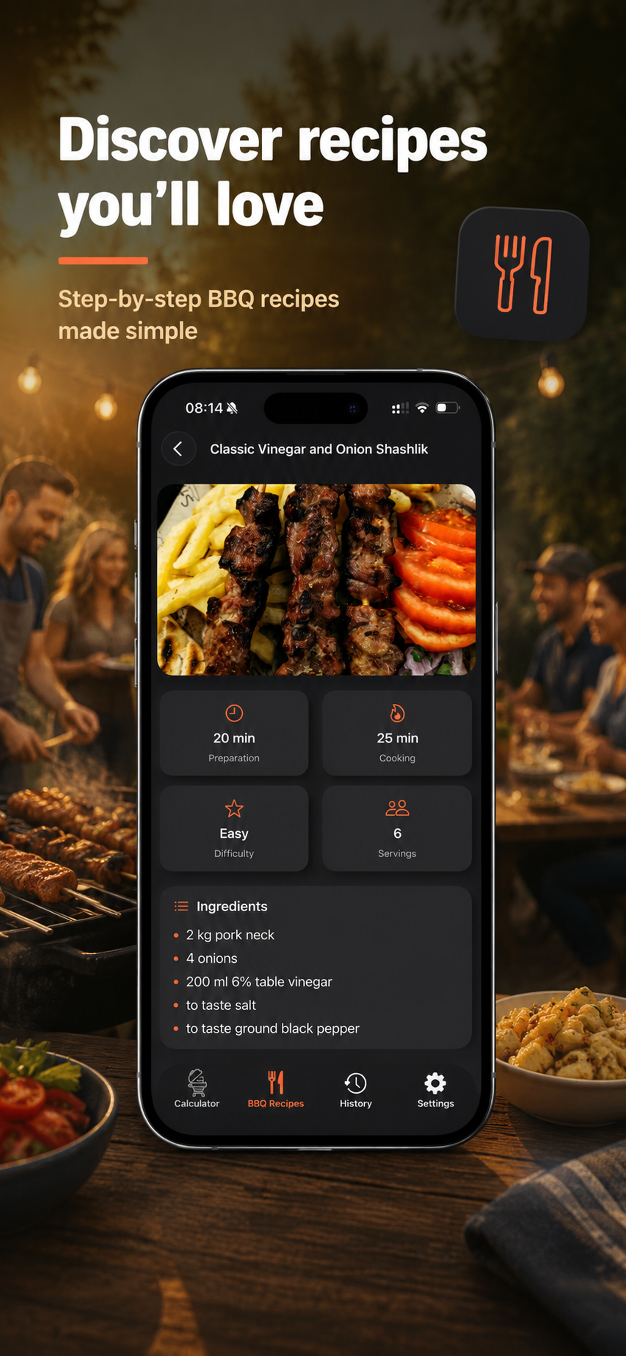 BBQ|Meat Recipes&Calculator