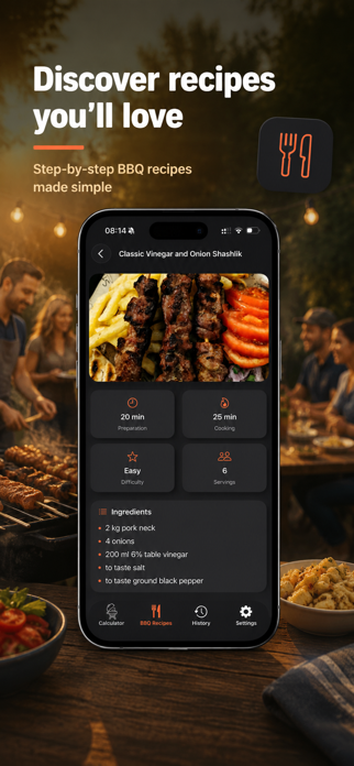 BBQ|Meat Recipes&Calculator Screenshot 6 of 6