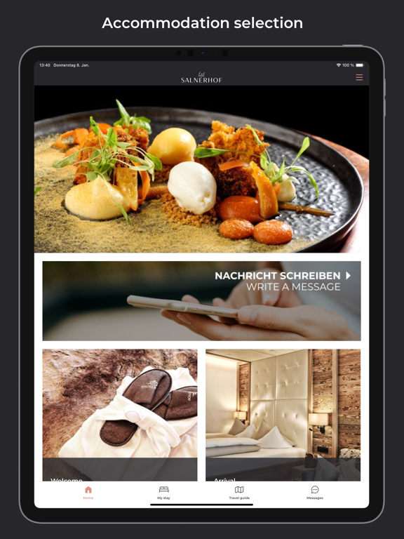 Hotel Salnerhof app screenshot