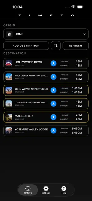 TIMETO: Drive Times screenshot 1