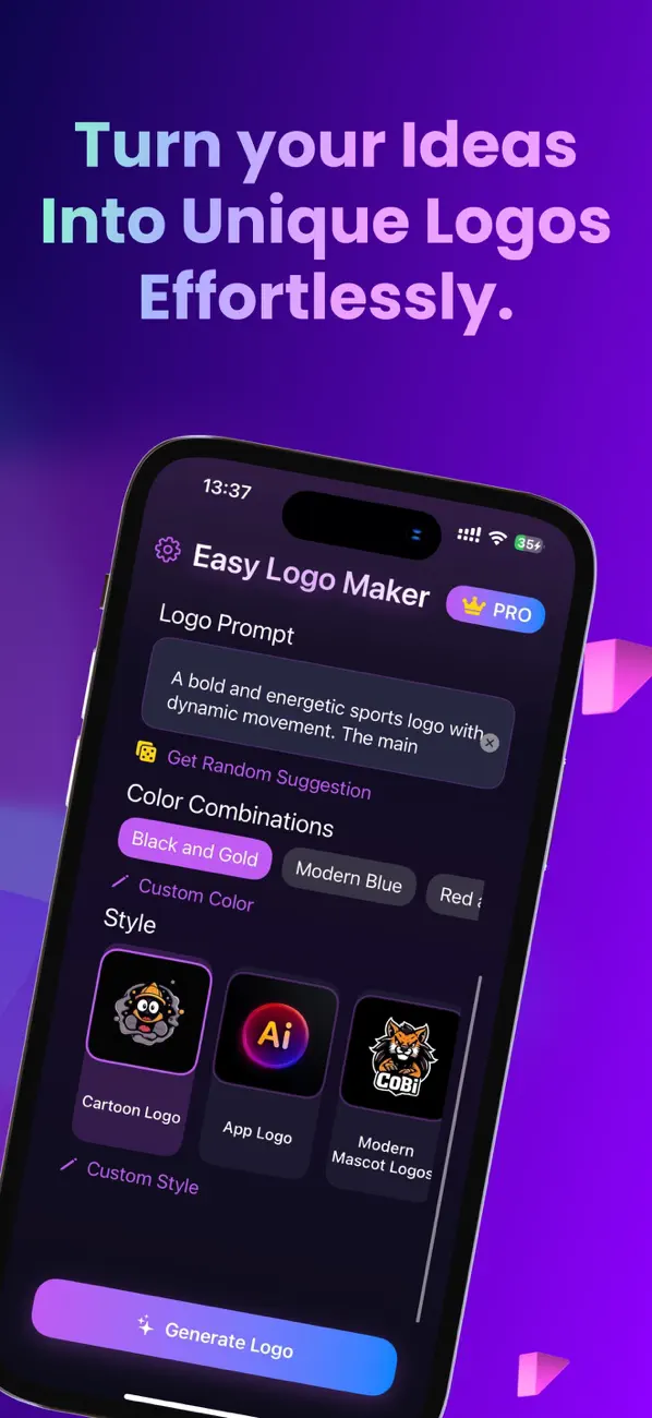 Screenshot #2 pour Easy Logo Maker Ai