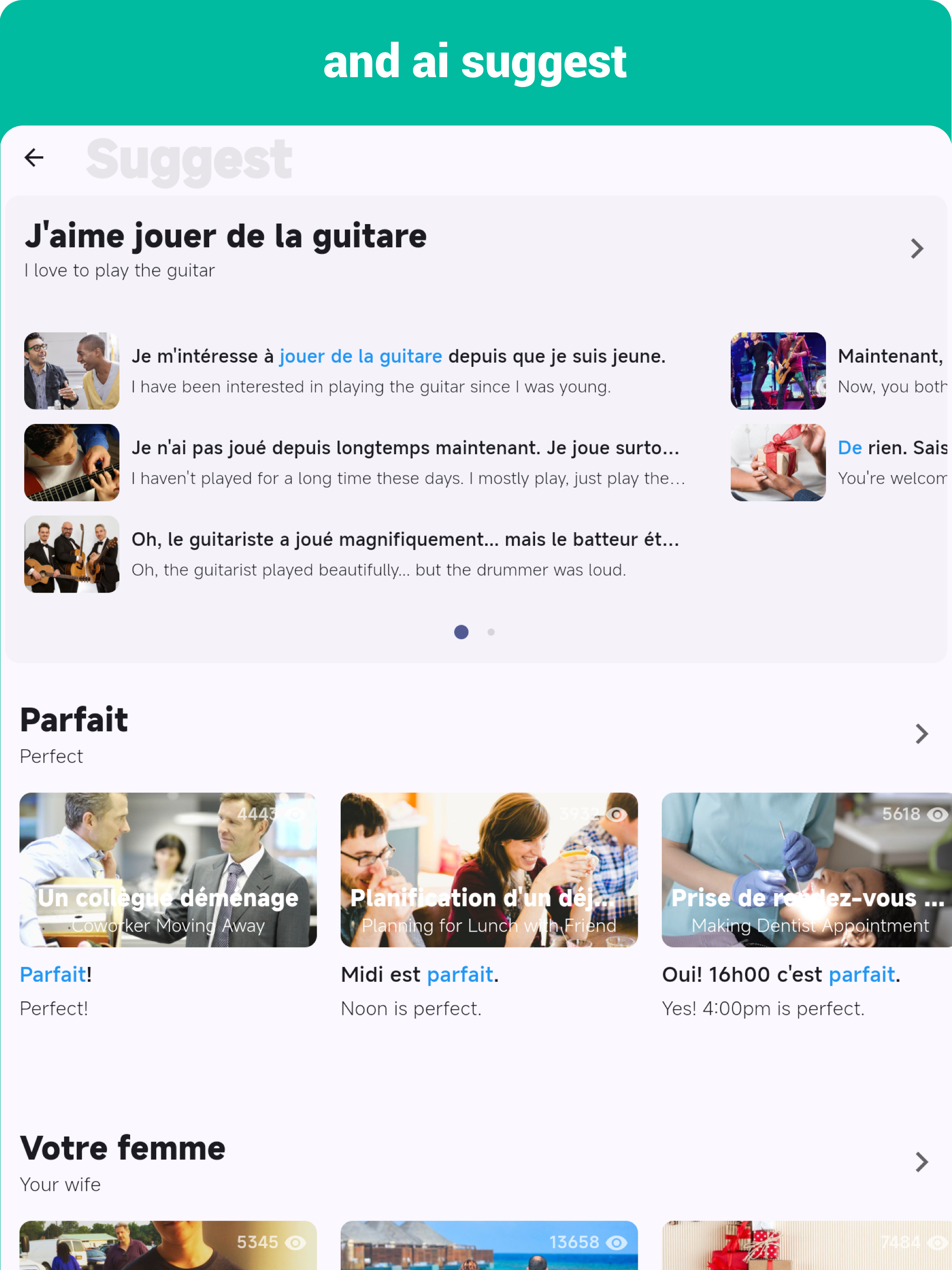 French  - Listening Speaking screenshot 15