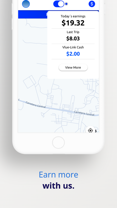 Vlue Driver Screenshot