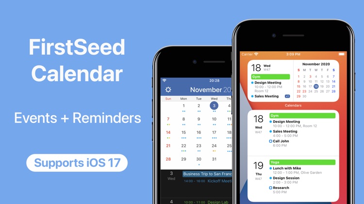 FirstSeed Calendar