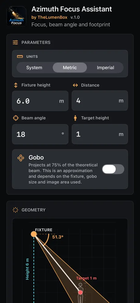 Azimuth Focus Assistantアプリ screenshot 3