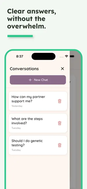 Emma - IVF Advisor screenshot 4