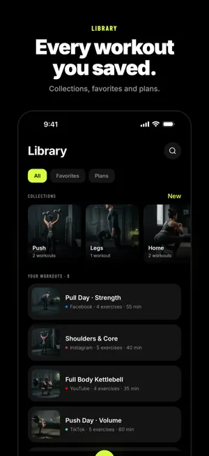GymPilot: Save & Plan Workouts screenshot 4