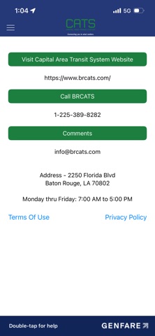 Geaux Pass Mobile iPhone screenshot