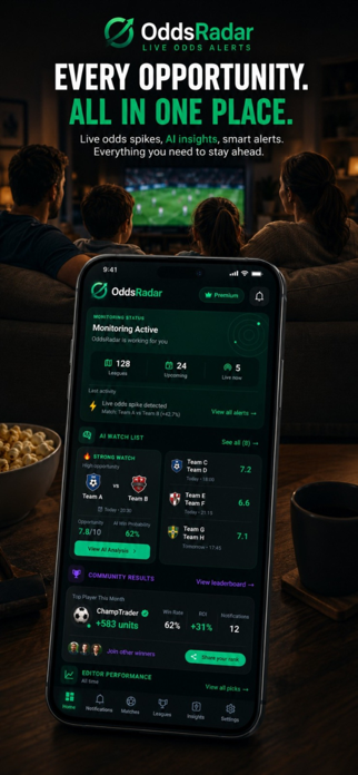 OddsRadar Screenshot 2 of 5