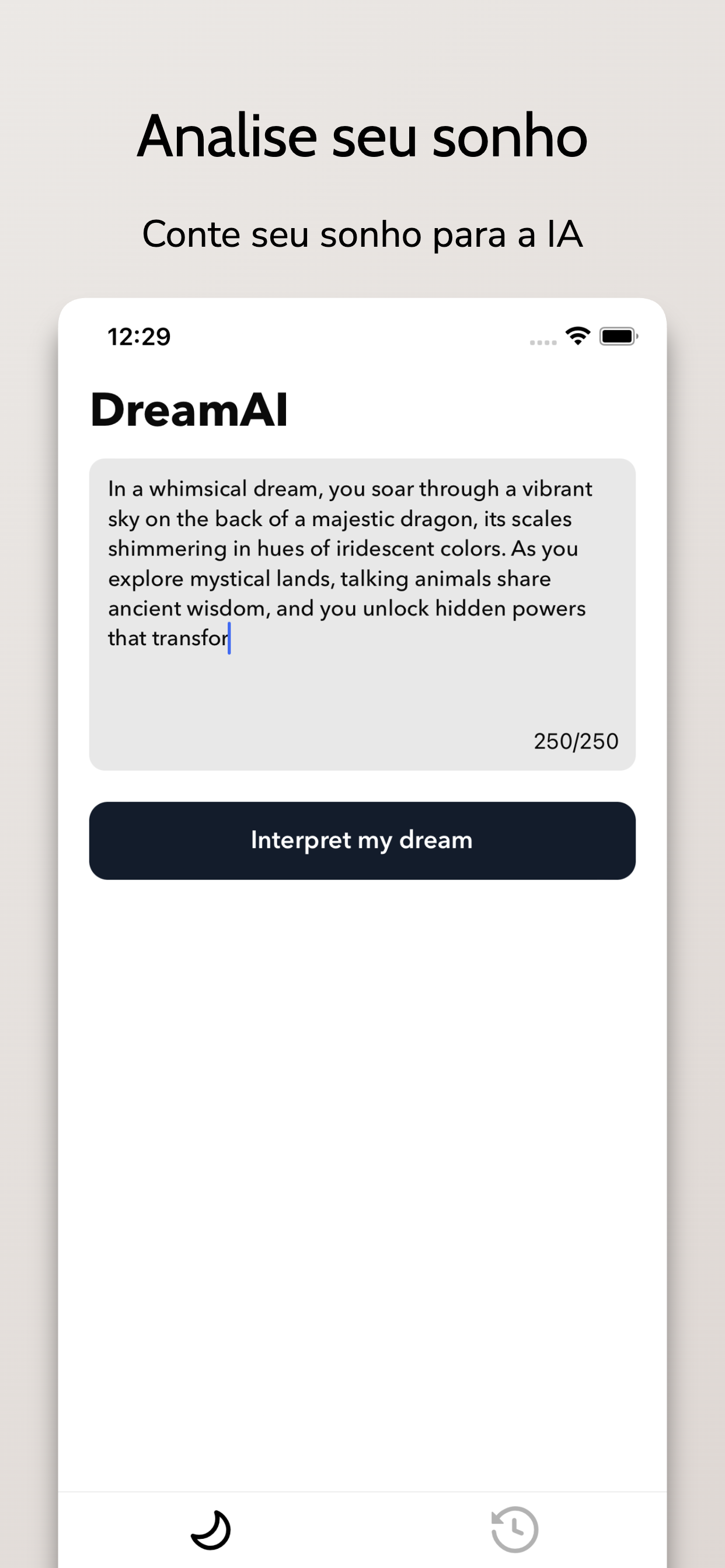 DreamAI: Intérprete de Sonhos