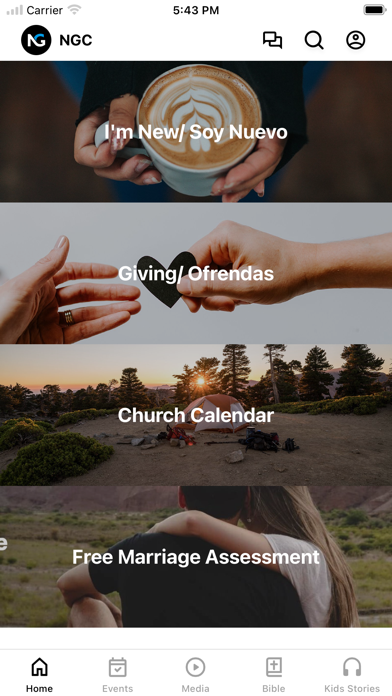 Soy New Generation Church Screenshot 1 - AppWisp.com Soy New Generation Church Screenshot 1 - AppWisp.com