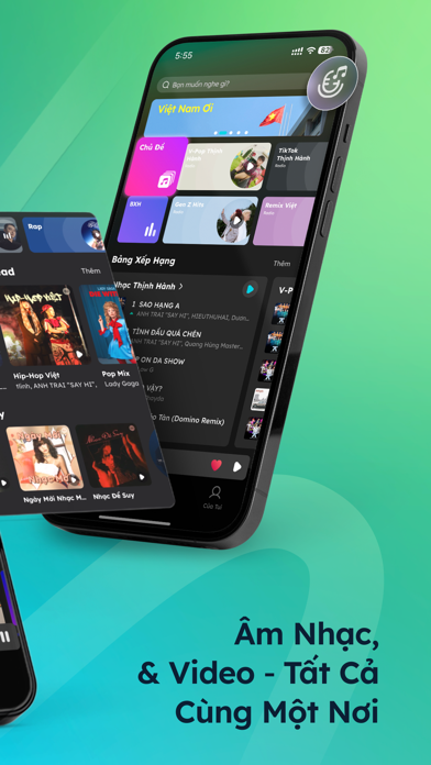 Screenshot #2 pour NCT - NhacCuaTui Nghe MP3