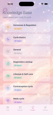 Eluna Cycle: Period Tracker Screenshot 6 of 9