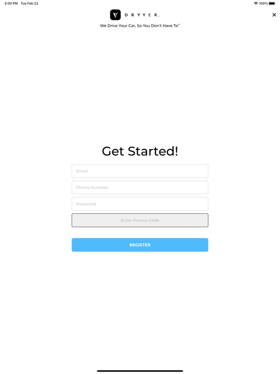 Screenshot #5 pour Dryver Personal Hourly Driver