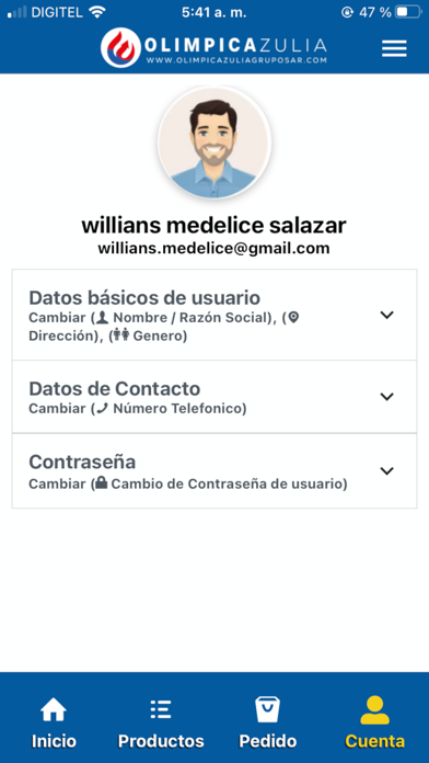 Olímpica Zulia Screenshot