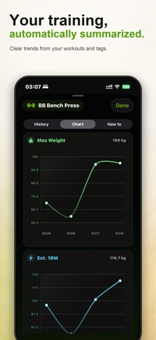 LiftTags - Workout Journal Screenshot 3 of 6