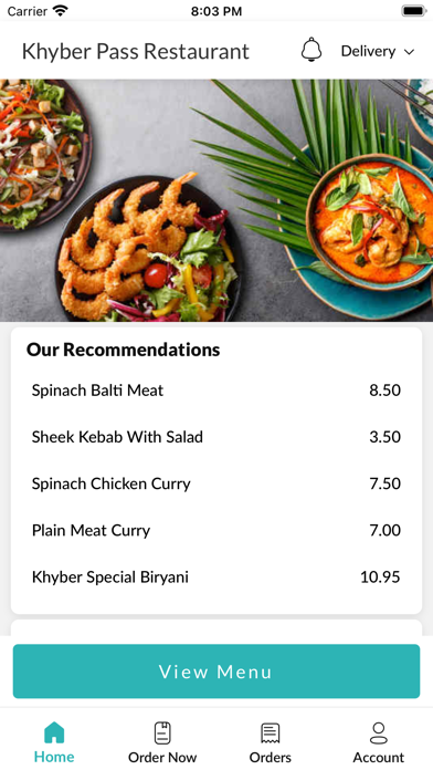 Screenshot #2 pour Khyber Pass Restaurant