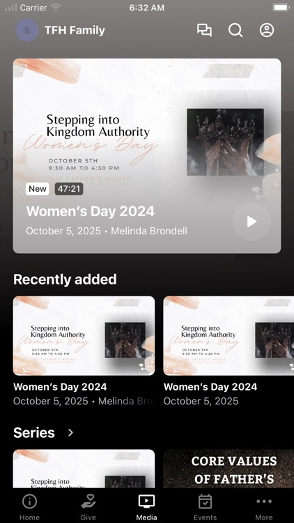 The Father's House Family