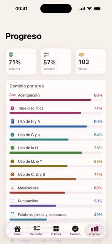 OPO Corrector de tildes iPhone screenshot