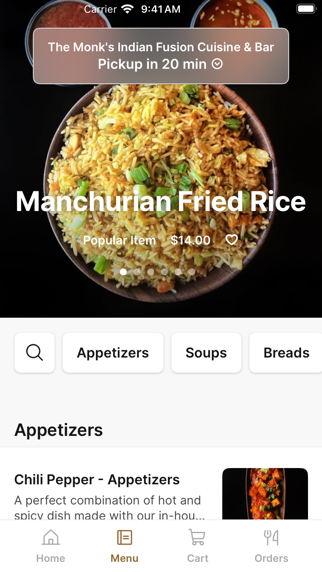 App screenshot