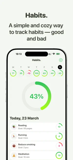 Habits. Just habits. screenshot 1