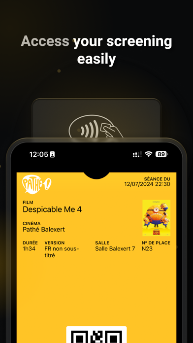 Pathé Switzerland Screenshot