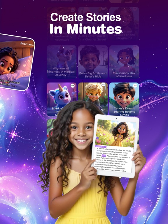 Storytime AI: Story Generator iPad screenshot 3 - Book app