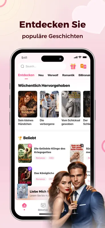 NovelMax: Geschichten & Romane screenshot 2 of 5